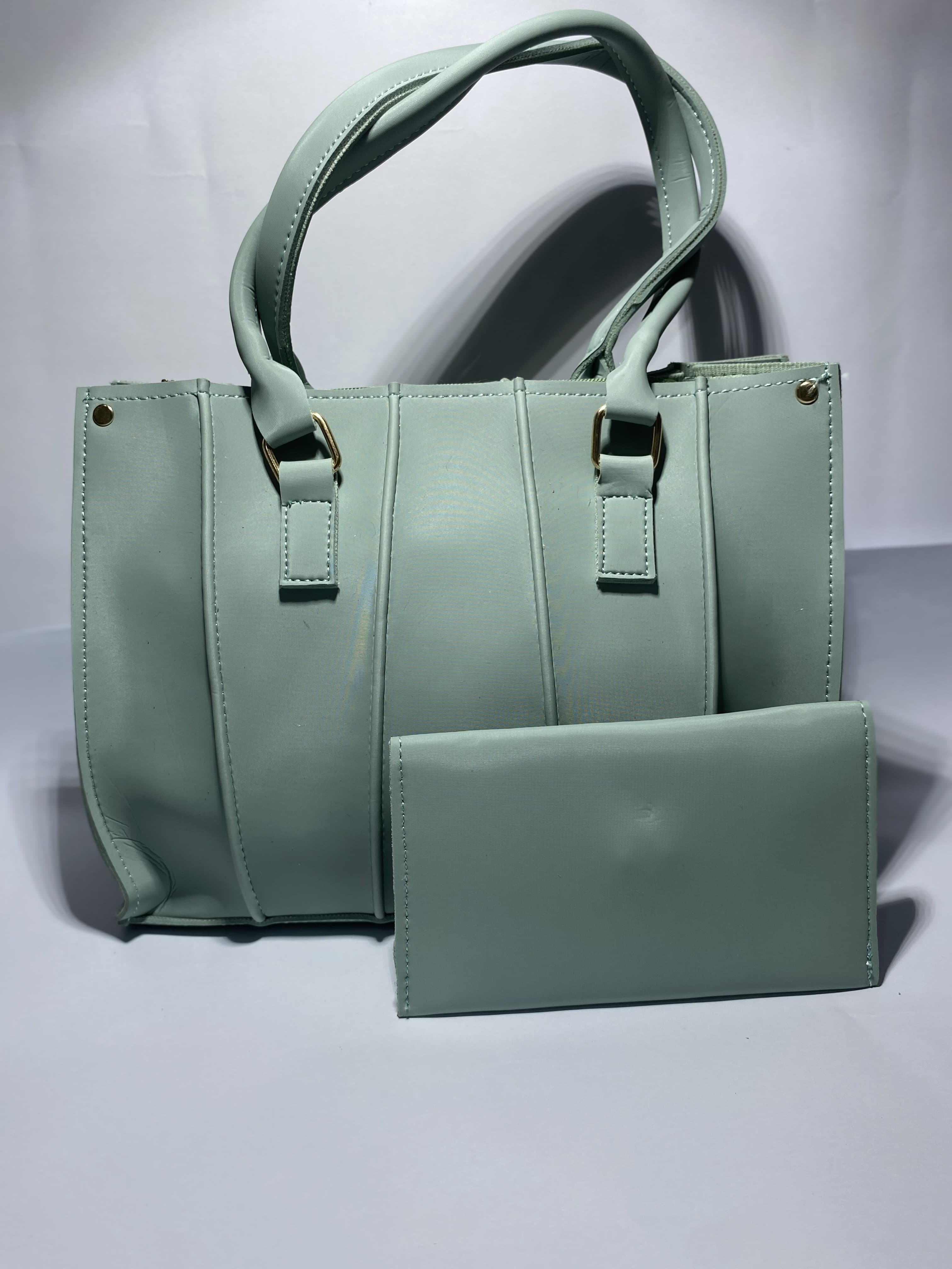 Ladies Hand Bags with mini pouch bags with adjustable strap