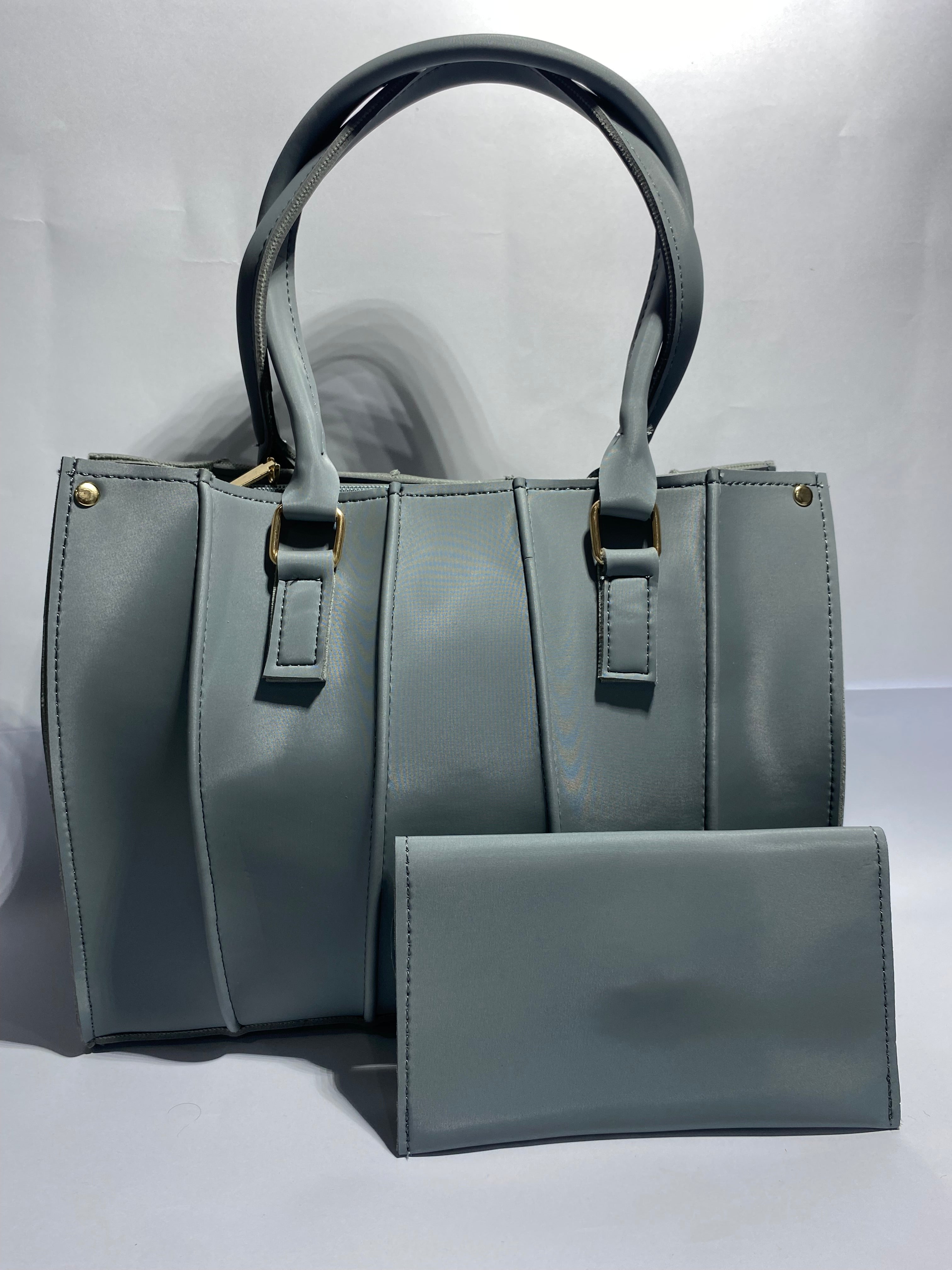 Ladies Hand Bags with mini pouch bags with adjustable strap